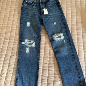 Levi's Premium Wedgie Straight NWT 26